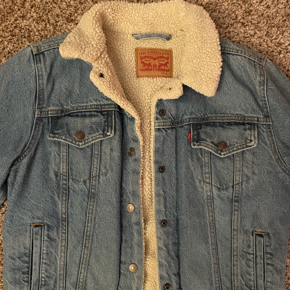 Lined Levi’s Jean Jacket
